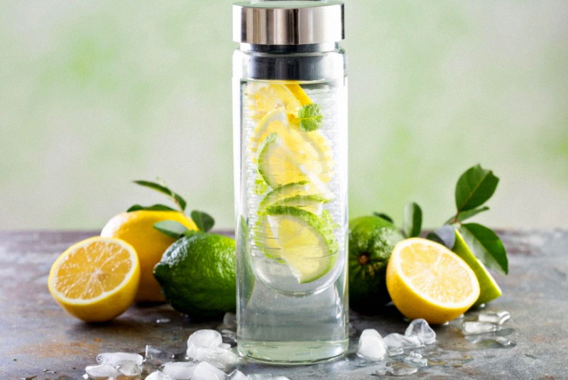 5 причин пить лимонную воду каждое утро.